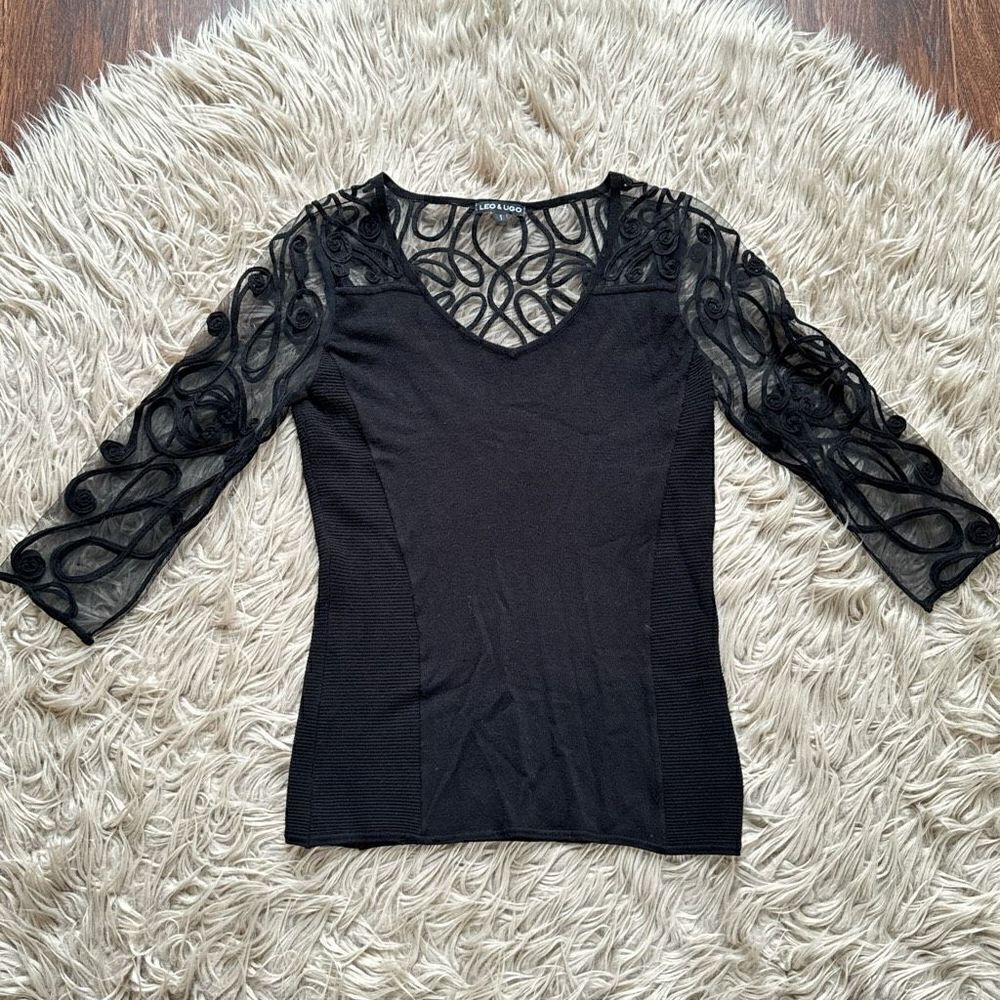 Leo & Ugo blouse size 1 (US 6)
